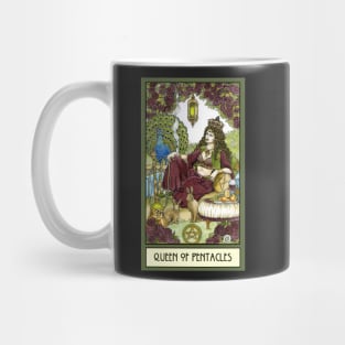 Queen of Pentacles, Card Mug